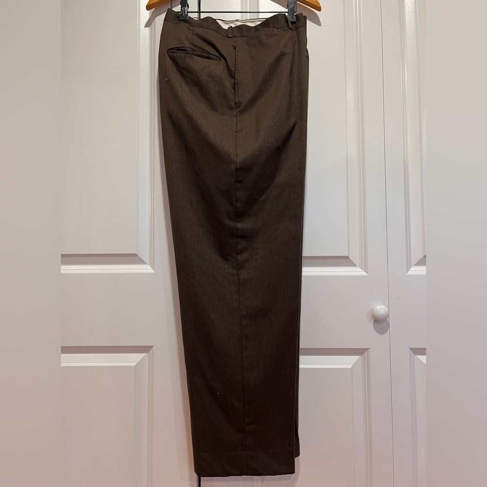 Corbin Royal 120’s Gabardine brown pants